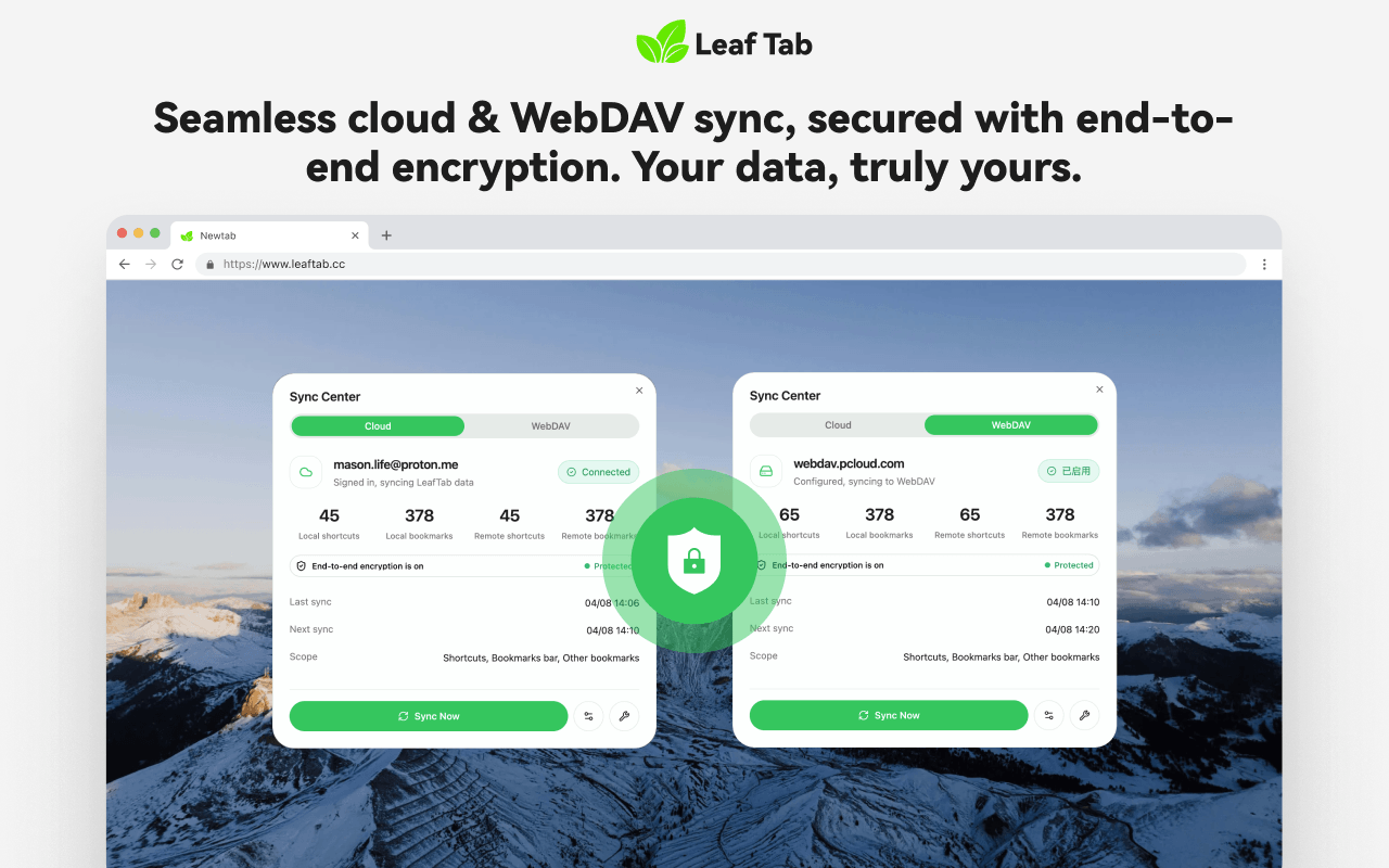LeafTab 界面预览 2